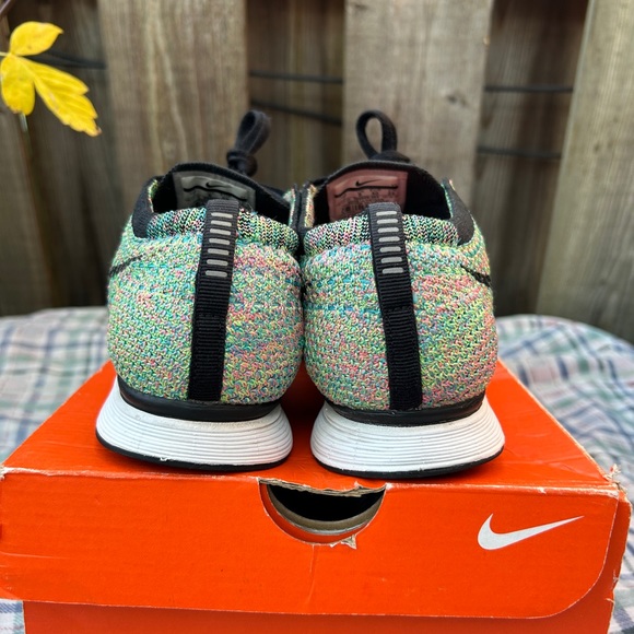 Nike Flyknit Racer Multicolor 
Size 7 - Picture 5 of 7